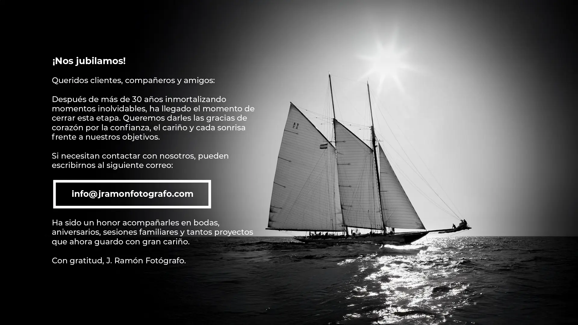 Jubilación JRamón Fotógrafo